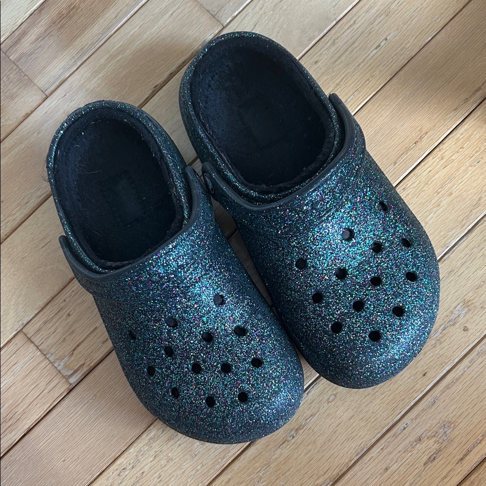 Glitter Crocs Men’s 4/ Women’s 6